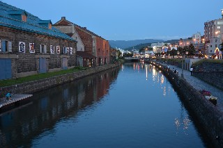 小樽運河(夜)