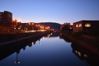 小樽運河(夜)