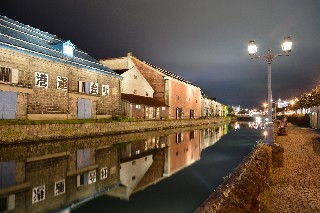小樽運河(夜)