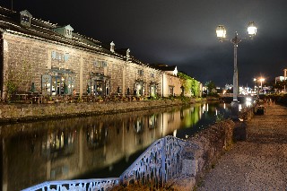 小樽運河(夜)