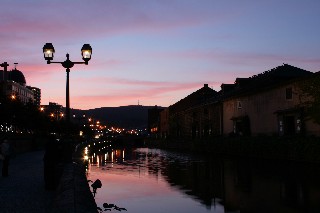 小樽運河(夜)
