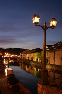 小樽運河(夜)