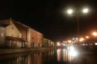 小樽運河(夜)