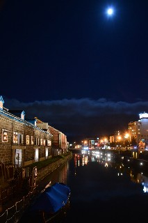 小樽運河(夜)