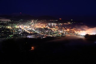 毛無山(夜景・雲海)