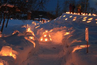 小樽雪あかりの路　塩谷会場