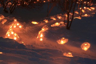 小樽雪あかりの路　塩谷会場