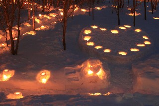 小樽雪あかりの路　塩谷会場