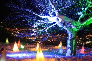 小樽雪あかりの路　天狗山会場