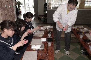 製作体験(上生菓子)