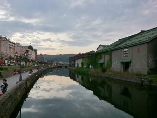 小樽運河(夜)