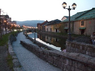 小樽運河(夜)