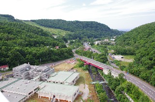 朝里川温泉郷