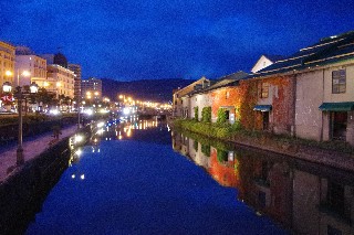 小樽運河(夜)