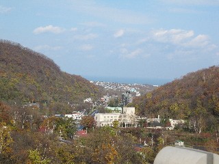 朝里川温泉郷