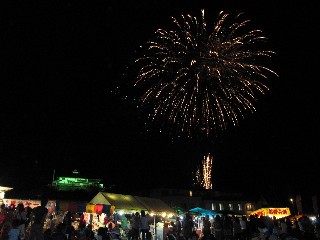 祝津花火大会(小樽市鰊御殿)