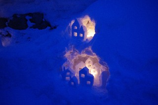 小樽雪あかりの路　運河会場