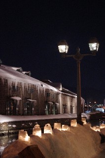 小樽雪あかりの路　運河会場