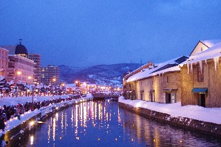 小樽雪あかりの路　運河会場