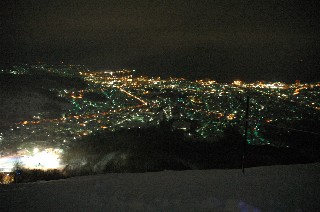 天狗山(夜景)