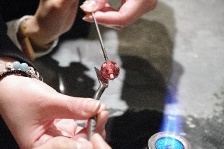 製作体験(とんぼ玉)