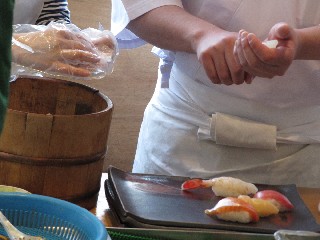 寿司握り体験