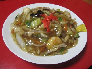 あんかけ焼そば