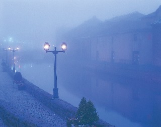 小樽運河(夜)