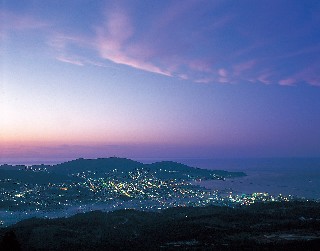毛無山展望所(夜景)