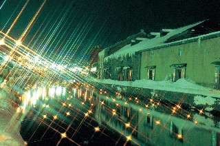 小樽雪あかりの路　運河会場