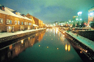 小樽雪あかりの路　運河会場