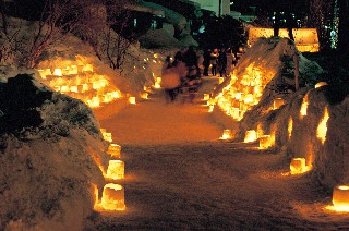 小樽雪あかりの路　手宮線会場